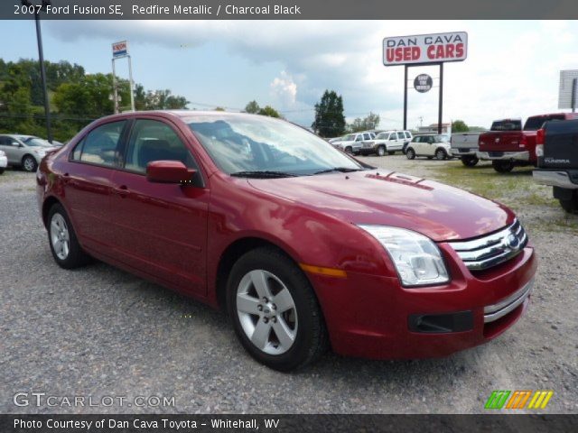 2007 Ford Fusion SE in Redfire Metallic