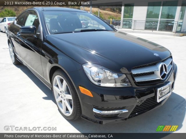 2013 Mercedes-Benz C 250 Coupe in Black