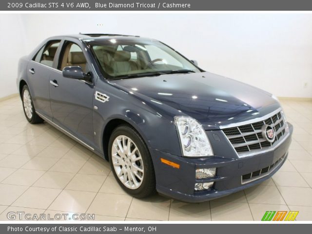 2009 Cadillac STS 4 V6 AWD in Blue Diamond Tricoat