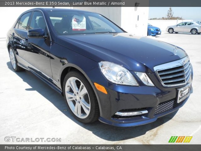 2013 Mercedes-Benz E 350 Sedan in Lunar Blue Metallic