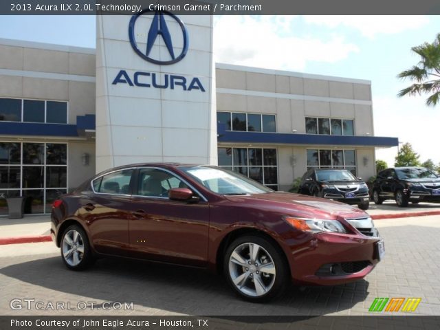 2013 Acura ILX 2.0L Technology in Crimson Garnet