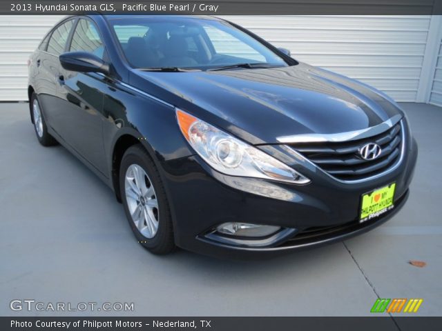 2013 Hyundai Sonata GLS in Pacific Blue Pearl