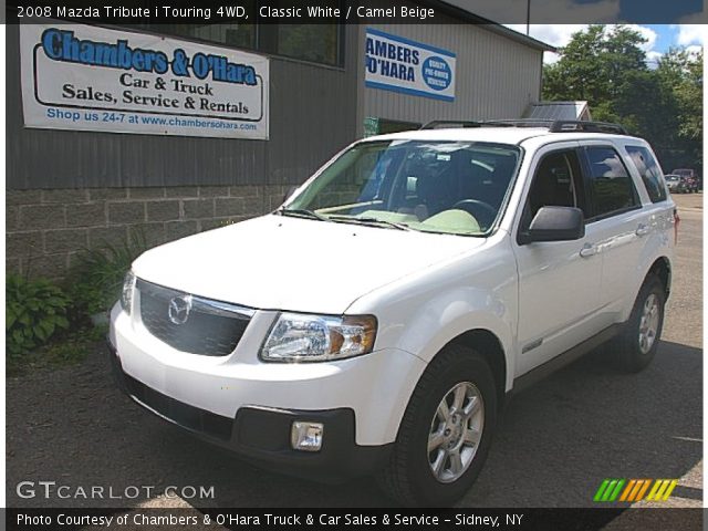 2008 Mazda Tribute i Touring 4WD in Classic White