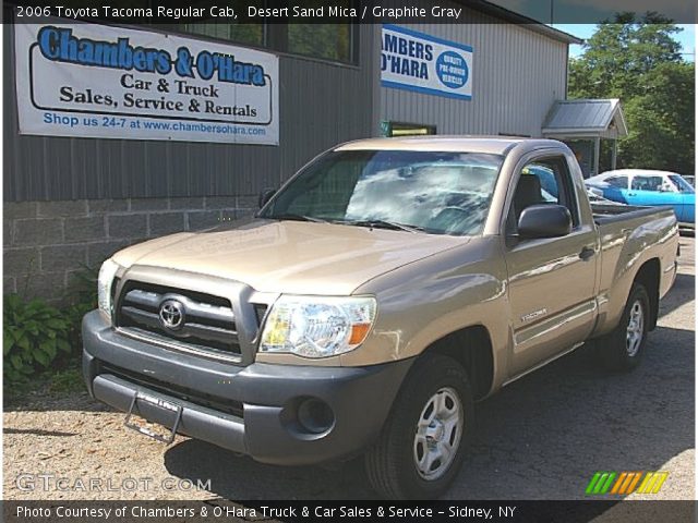 2006 Toyota Tacoma Regular Cab in Desert Sand Mica
