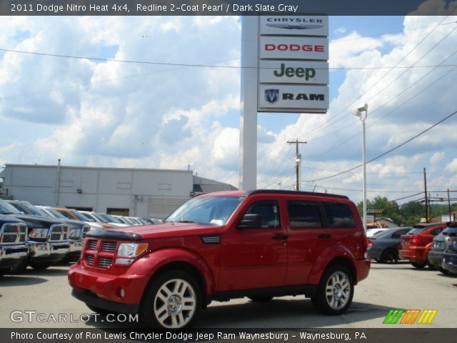2011 Dodge Nitro Heat 4x4 in Redline 2-Coat Pearl