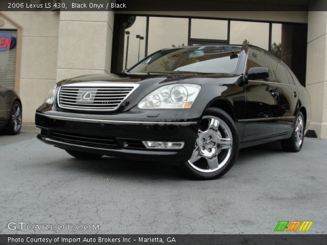 2006 Lexus LS 430 in Black Onyx