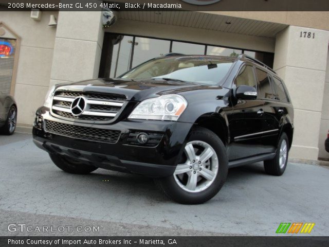 2008 Mercedes-Benz GL 450 4Matic in Black