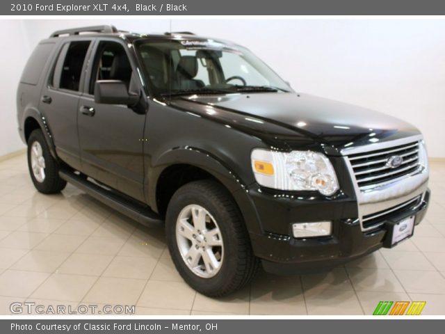 2010 Ford Explorer XLT 4x4 in Black