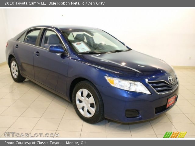 2010 Toyota Camry LE in Blue Ribbon Metallic