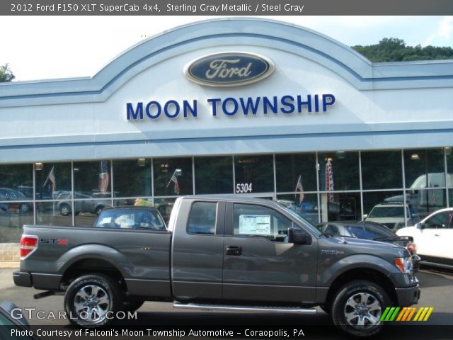 2012 Ford F150 XLT SuperCab 4x4 in Sterling Gray Metallic