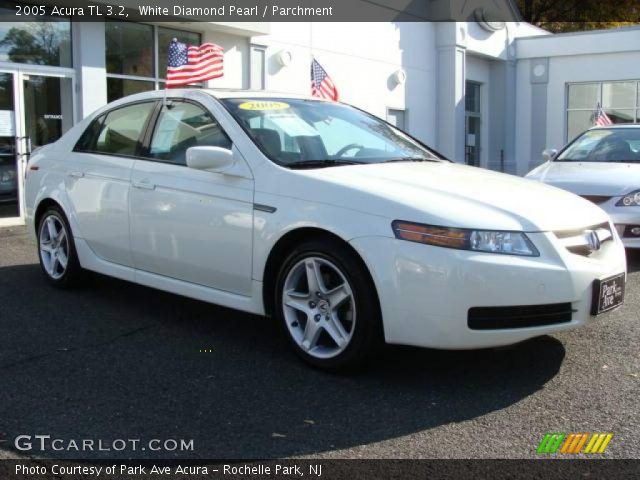 2005 Acura TL 3.2 in White Diamond Pearl