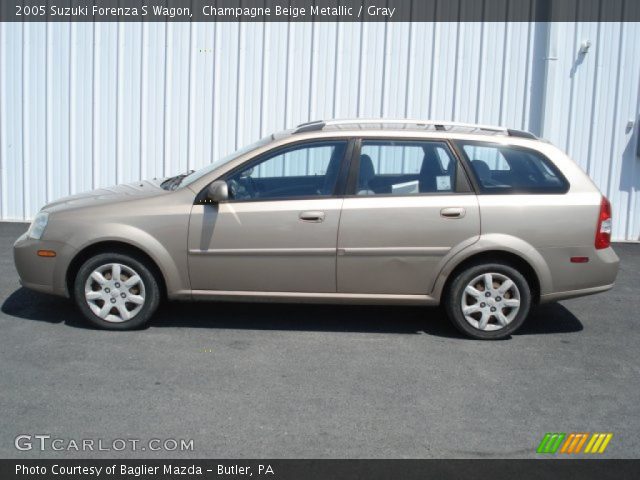 2005 Suzuki Forenza S Wagon in Champagne Beige Metallic