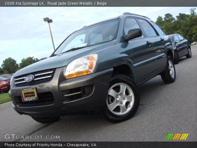 2008 Kia Sportage LX in Royal Jade Green Metallic