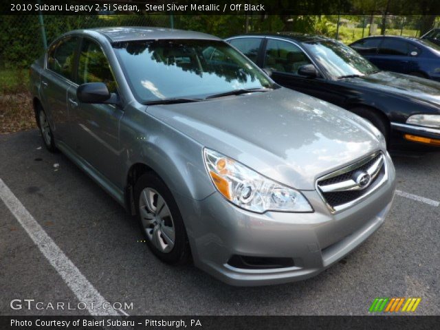 2010 Subaru Legacy 2.5i Sedan in Steel Silver Metallic