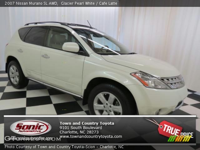 2007 Nissan Murano SL AWD in Glacier Pearl White