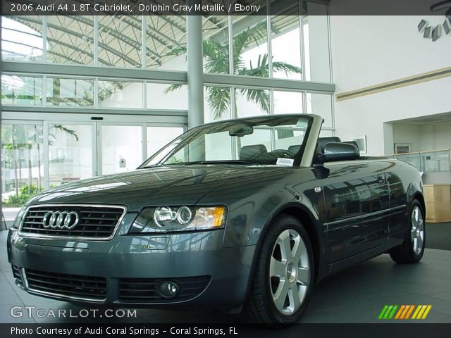 2006 Audi A4 1.8T Cabriolet in Dolphin Gray Metallic