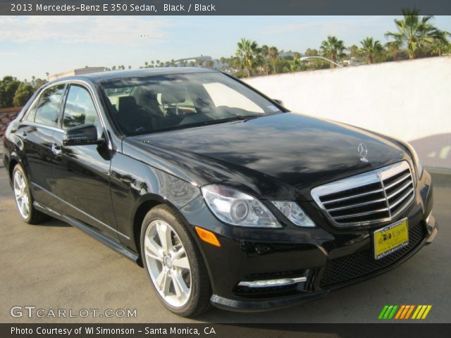 2013 Mercedes-Benz E 350 Sedan in Black