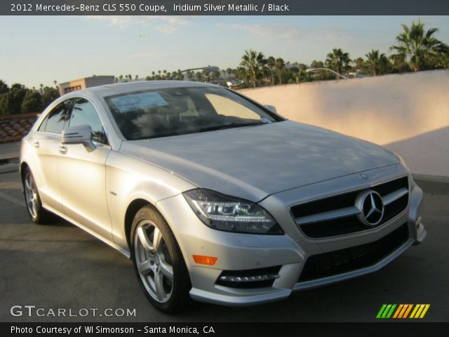 2012 Mercedes-Benz CLS 550 Coupe in Iridium Silver Metallic
