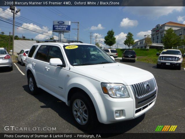 2008 Mercury Mariner V6 Premier 4WD in Oxford White