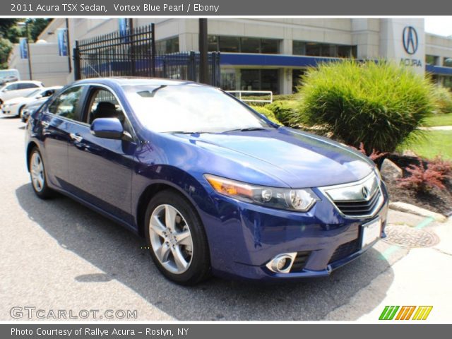 2011 Acura TSX Sedan in Vortex Blue Pearl