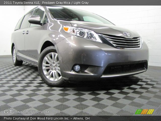 2011 Toyota Sienna XLE in Predawn Gray Mica