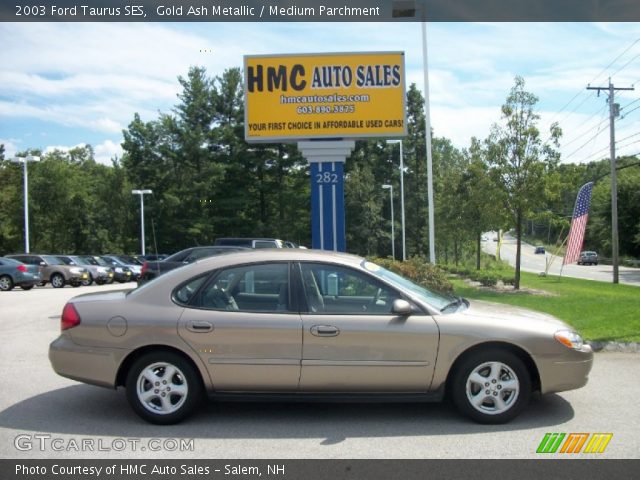 2003 Ford Taurus SES in Gold Ash Metallic