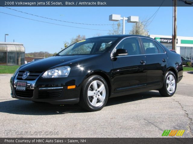 2008 Volkswagen Jetta SE Sedan in Black