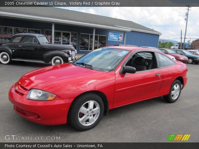 2005 Chevrolet Cavalier LS Coupe in Victory Red