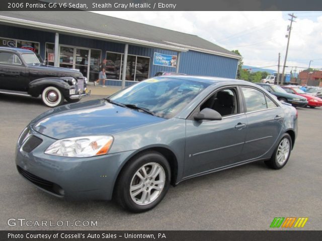 2006 Pontiac G6 V6 Sedan in Stealth Gray Metallic