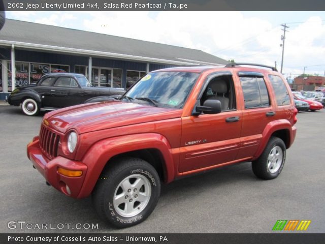 2002 Jeep Liberty Limited 4x4 in Salsa Red Pearlcoat