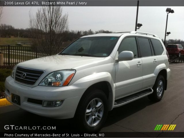 2006 Lexus GX 470 in Blizzard White Pearl
