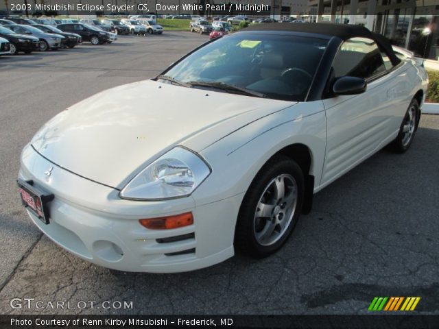 2003 Mitsubishi Eclipse Spyder GS in Dover White Pearl