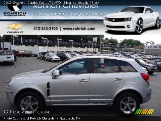2012 Chevrolet Captiva Sport LTZ AWD in Silver Ice Metallic