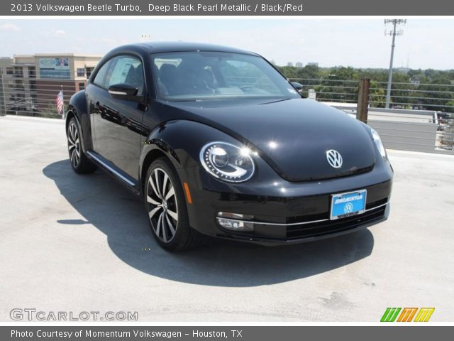2013 Volkswagen Beetle Turbo in Deep Black Pearl Metallic