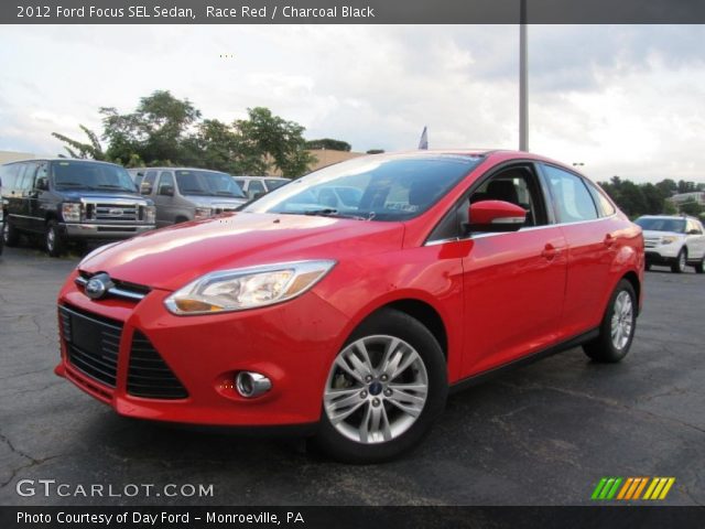 2012 Ford Focus SEL Sedan in Race Red