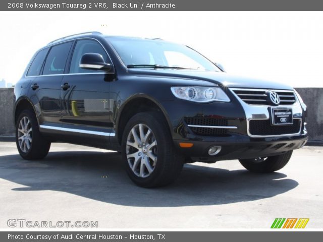2008 Volkswagen Touareg 2 VR6 in Black Uni