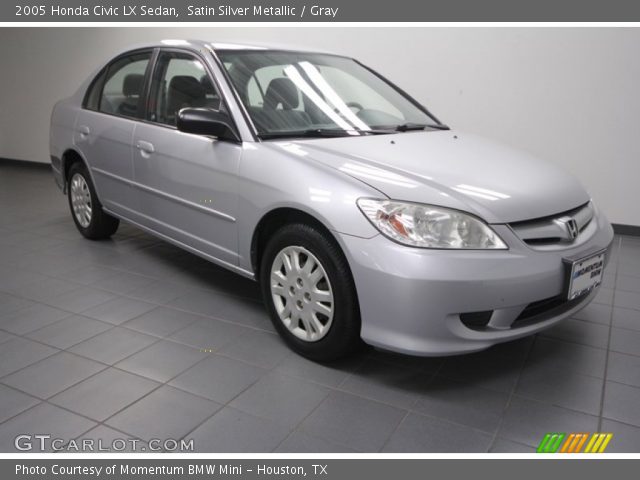 2005 Honda Civic LX Sedan in Satin Silver Metallic