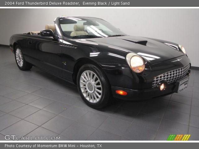 2004 Ford Thunderbird Deluxe Roadster in Evening Black