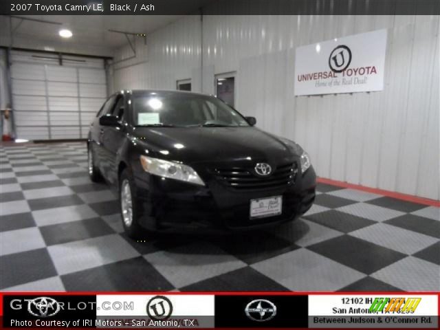 2007 Toyota Camry LE in Black