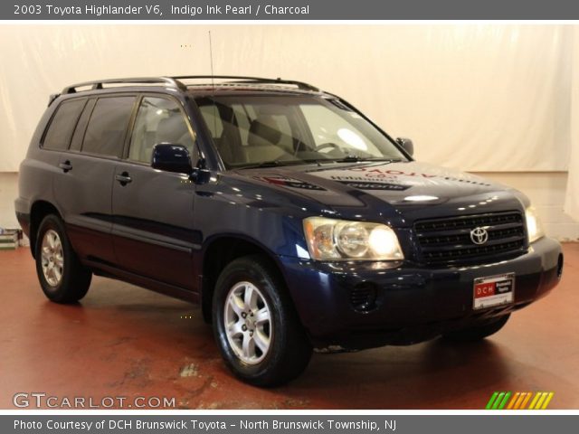 2003 Toyota Highlander V6 in Indigo Ink Pearl