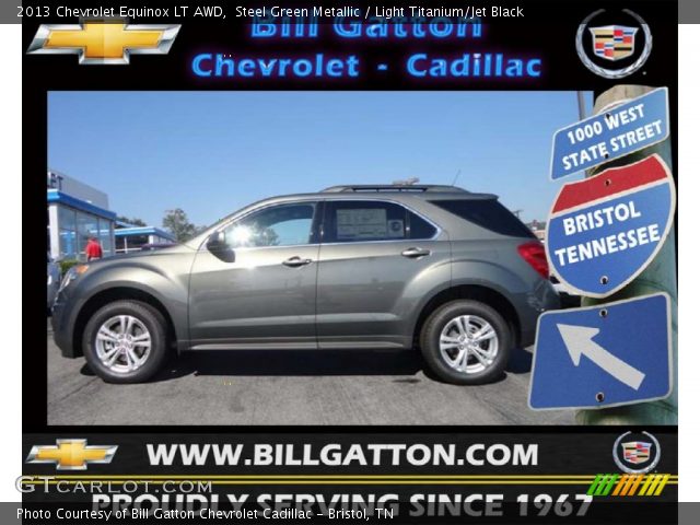 2013 Chevrolet Equinox LT AWD in Steel Green Metallic