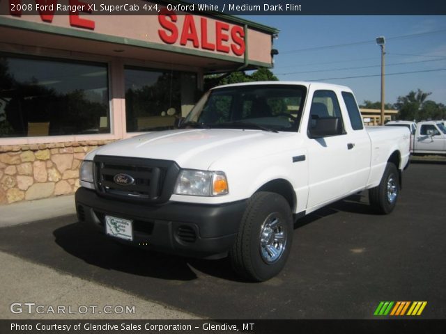 2008 Ford Ranger XL SuperCab 4x4 in Oxford White