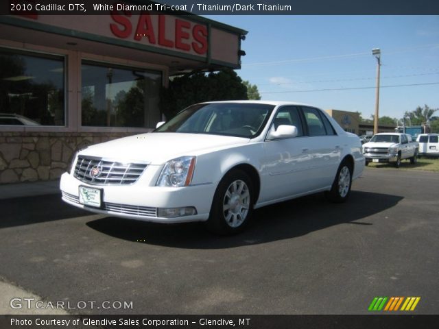 2010 Cadillac DTS  in White Diamond Tri-coat