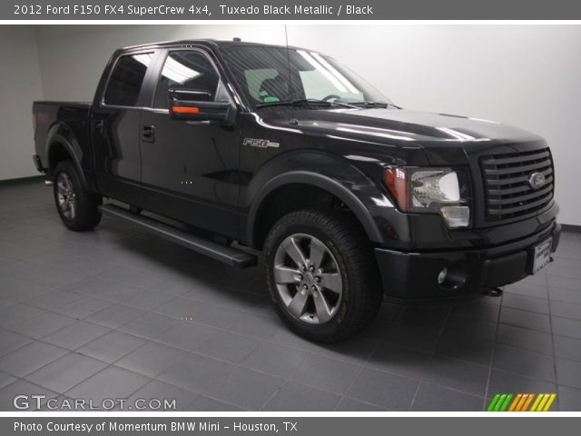 2012 Ford F150 FX4 SuperCrew 4x4 in Tuxedo Black Metallic