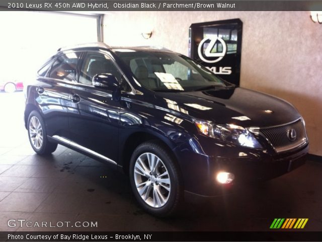 2010 Lexus RX 450h AWD Hybrid in Obsidian Black
