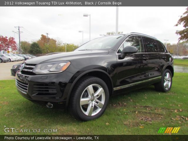 2012 Volkswagen Touareg TDI Lux 4XMotion in Black