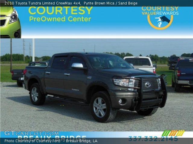 2010 Toyota Tundra Limited CrewMax 4x4 in Pyrite Brown Mica