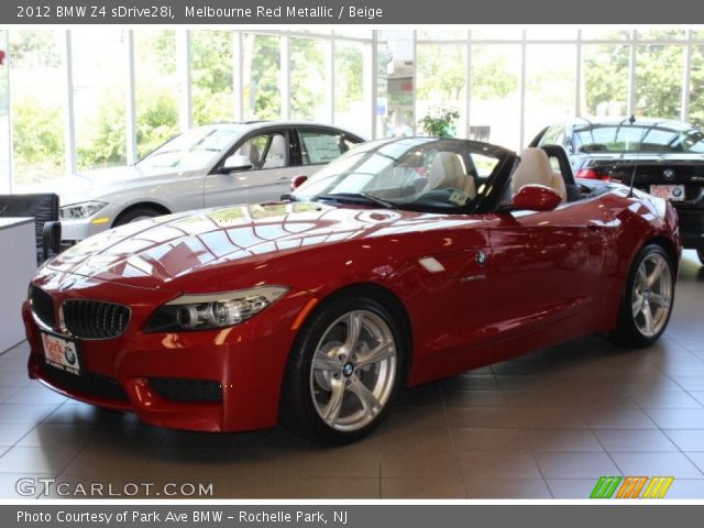 2012 BMW Z4 sDrive28i in Melbourne Red Metallic