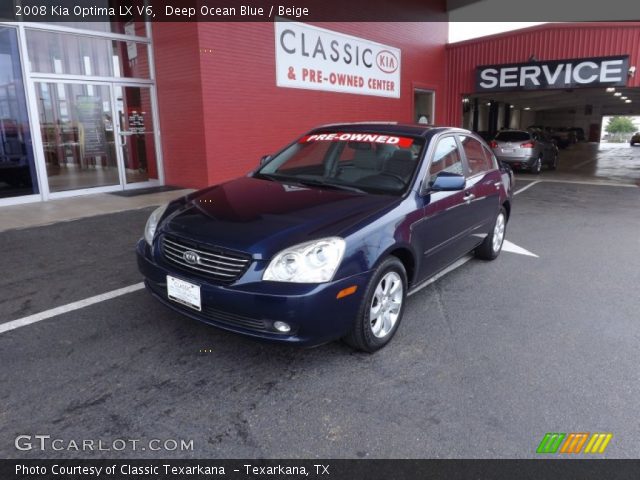 2008 Kia Optima LX V6 in Deep Ocean Blue
