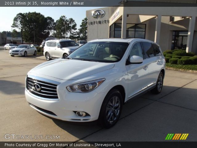 2013 Infiniti JX 35 in Moonlight White